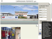 Tablet Screenshot of carmagnanipiemonte.com